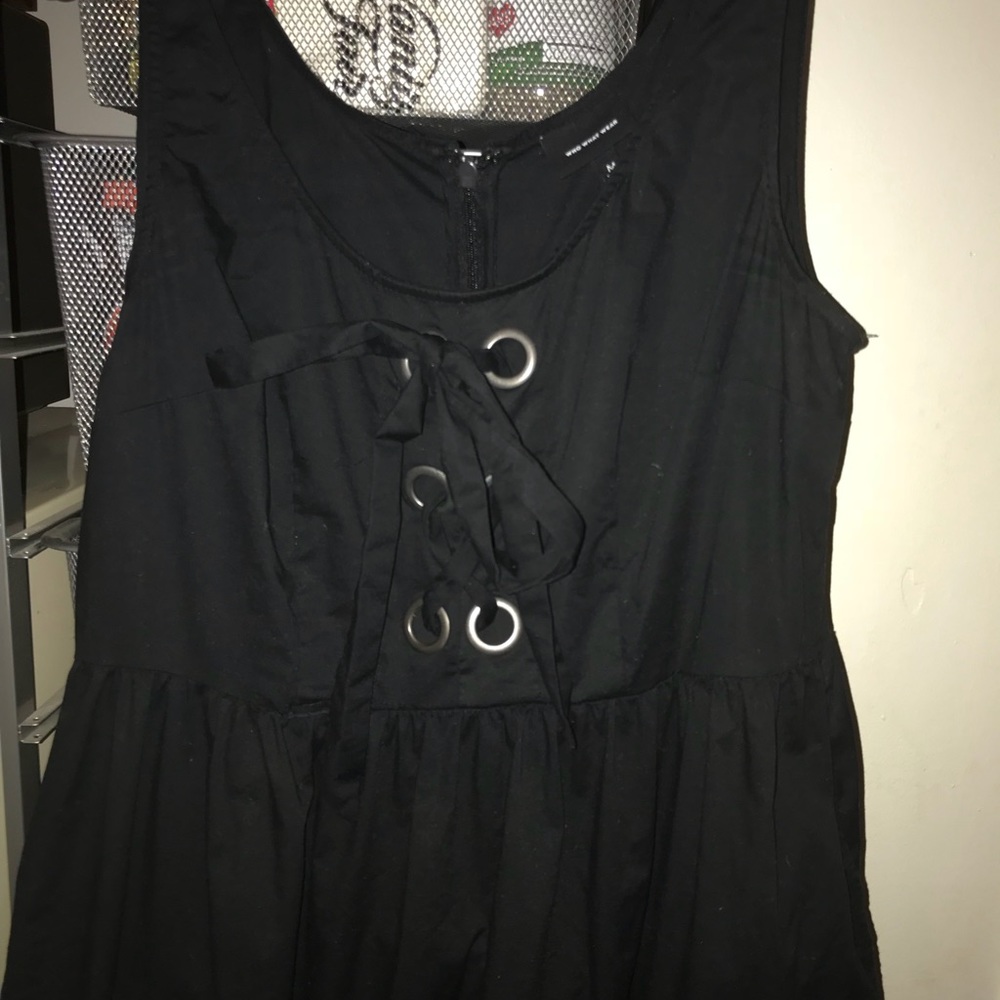 SZ M stretch poplin dress